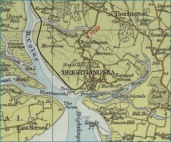 Brighlingsea Map