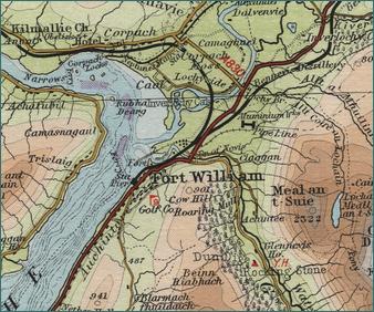 Fort William Map