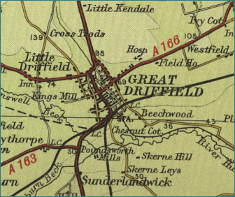 Great Driffield Map