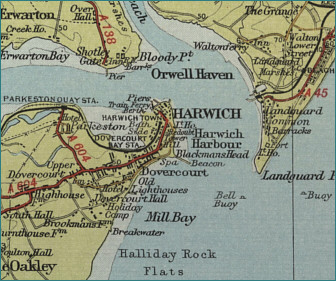 Harwich Map