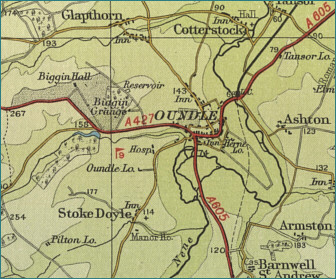 Oundle Map