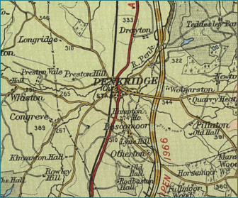 Penkridge Map