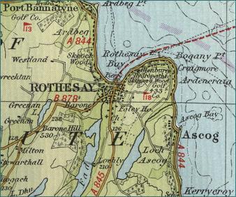 Rothesay Map