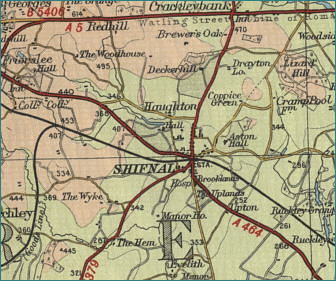 Shifnal Map