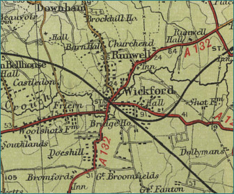 Wickford Map