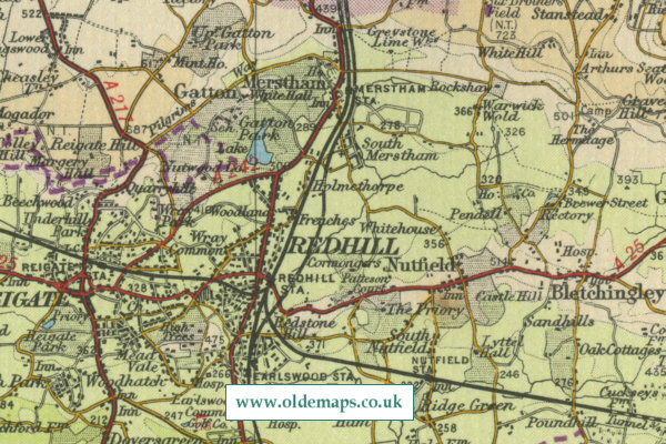 Redhill Map