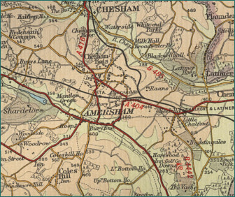 Amersham Map 
