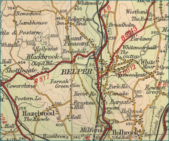 Belper Map