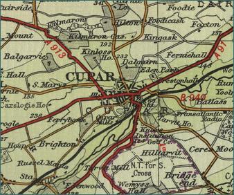 Cupar Map