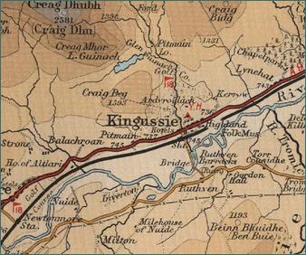 Kingussie Map