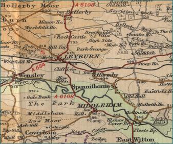 Leyburn Map