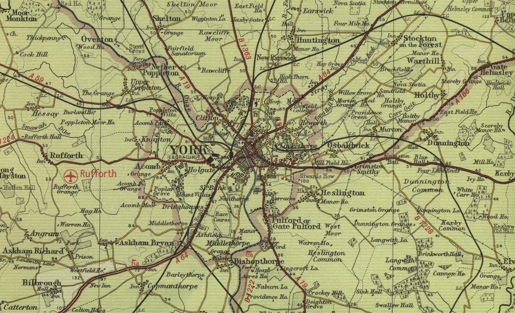 Map York 
