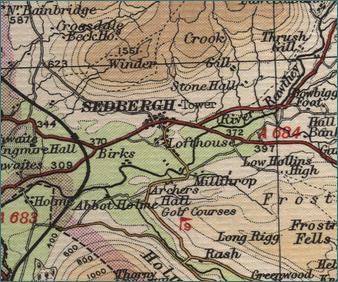 Sedbergh Map