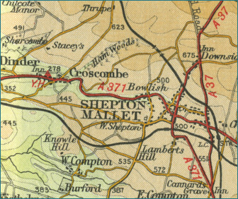 Shepton Mallet Map