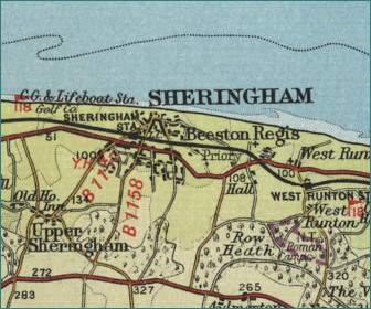 Sheringham Map