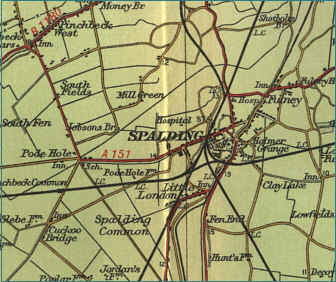 Spalding Map