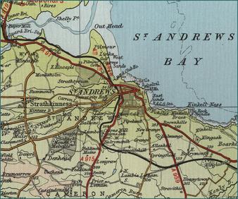 St Andrews Map
