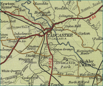 Tadcaster Map