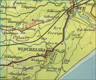 Winchelsea Map